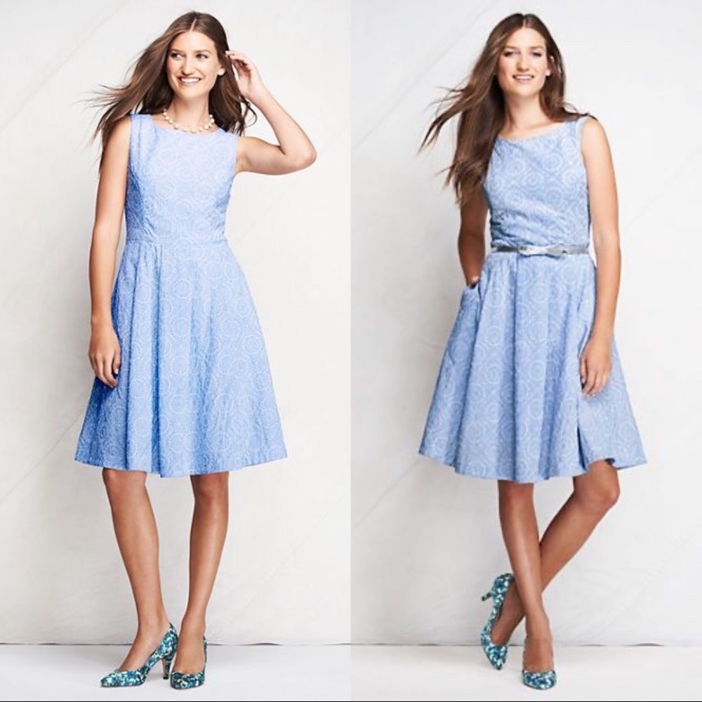 Lands End - Cotton Dress - 14